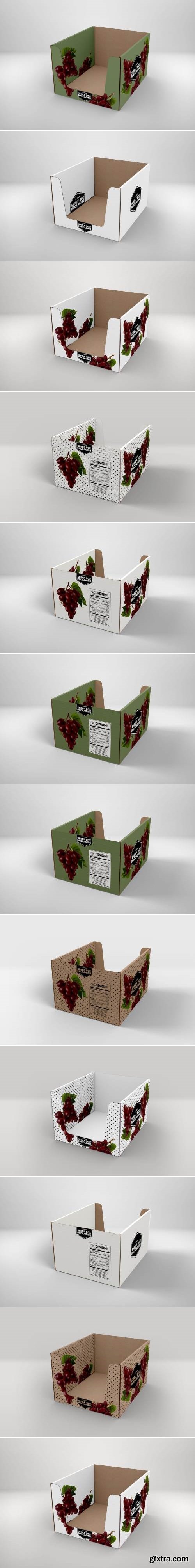 Retail Shelf Box No.05 Packaging Mockup