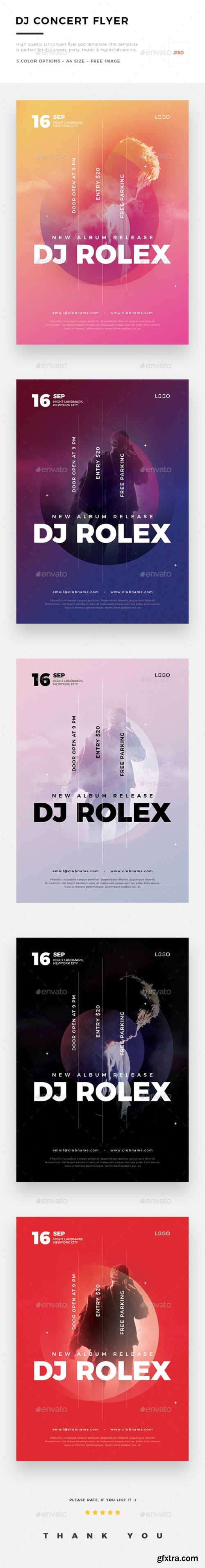 Graphicriver - DJ Concert Flyer 20658862