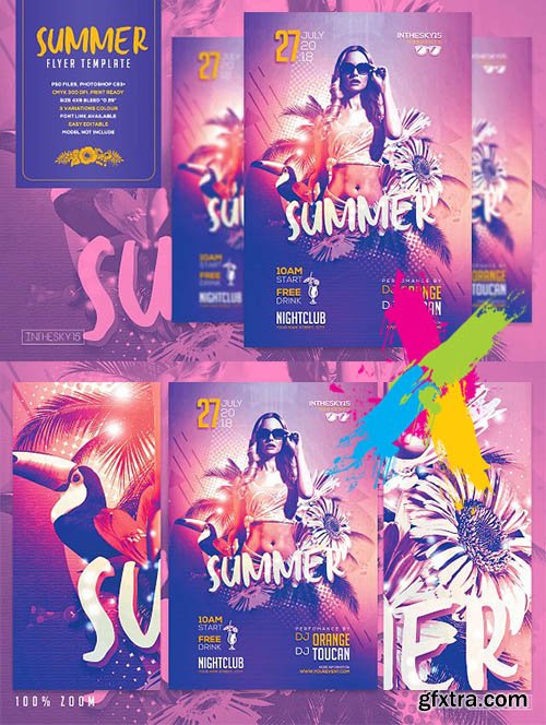 CM - Summer Flyer Template 2608909