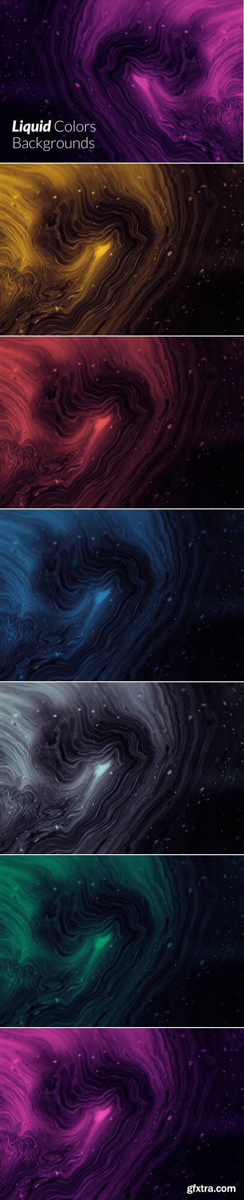 Liquid Texture Backgrounds