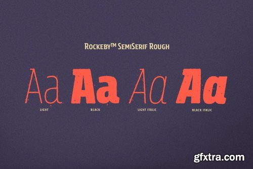 Rockeby Semiserif Font Family