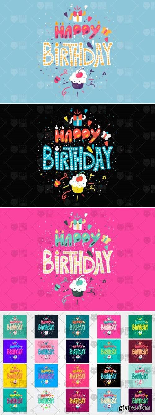 Happy Birthday Greeting Card