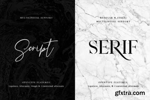 Prestige Family - 2 Fonts