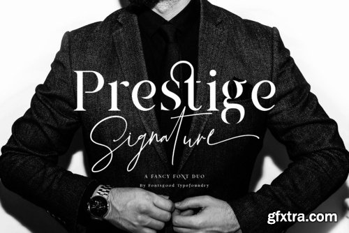 Prestige Family - 2 Fonts