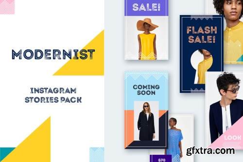 Modernist Instagram Stories Pack