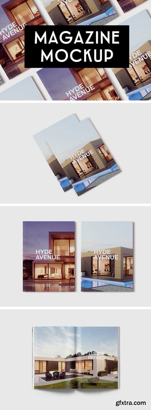 Creativefabrica - Magazine Mockup 405153