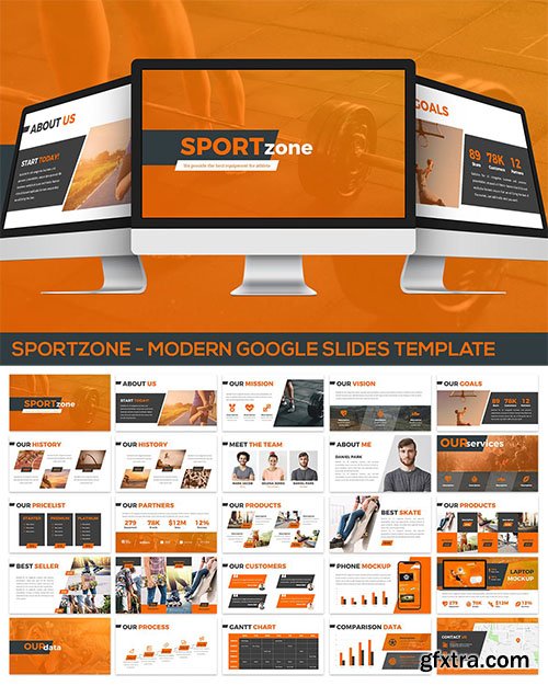 Sportzone - Modern Google Slides Template