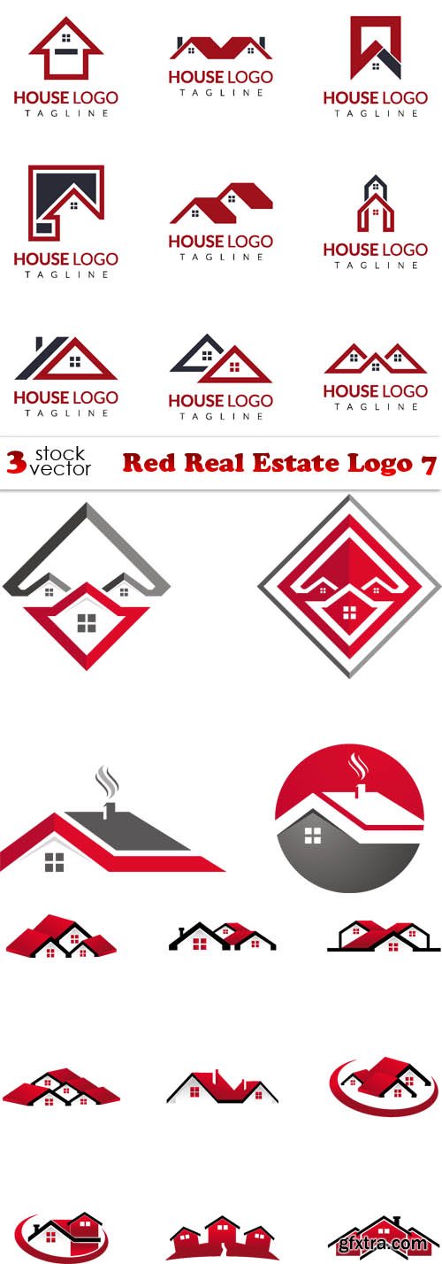 Vectors - Red Real Estate Logo 7