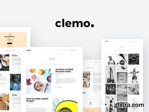 CM - Clemo - Multipurpose PSD Template 1268650