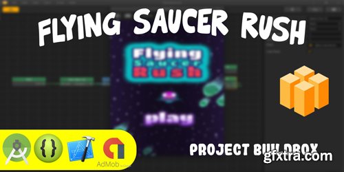 CodeSter - Flying Saucer Rush Buildbox Project BBDOC - 7419