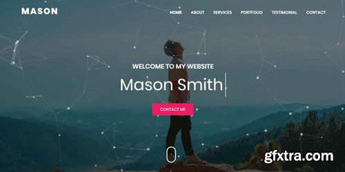 CodeSter - Mason Portfolio HTML Theme - 7286