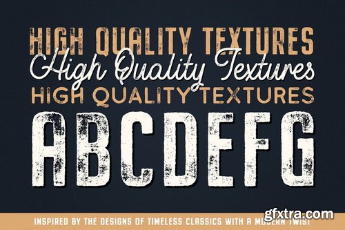 Buckwheat Vintage Font Collection