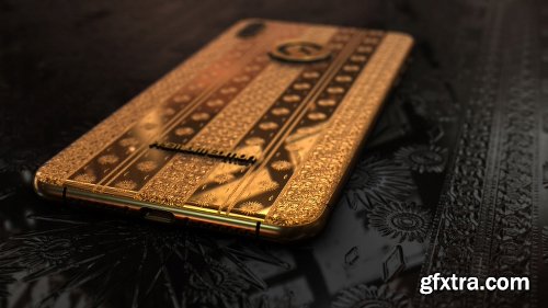 Videohive Phone X Gold Logo 20983667