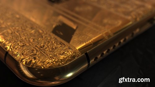 Videohive Phone X Gold Logo 20983667