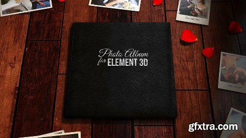 Videohive The Photo Album for Element 3D 14115429