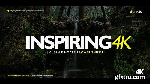 Videohive Inspiring Lower Thirds for Premiere 21874120