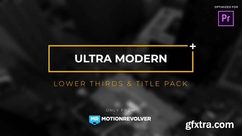 Videohive Ultra Modern Titles & Lower Thirds | MOGRT for Premiere Pro 21879654