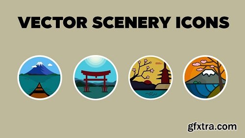 How to Design Vector Scenery Icons In Adobe Illustrator