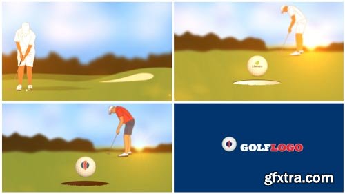 Videohive - Golf Logo - 19411354