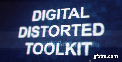 Videohive Digital Distorted Toolkit 7864148