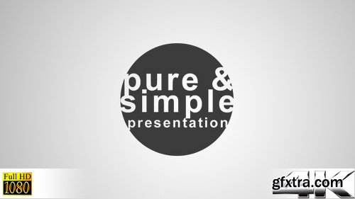 Videohive Pure and Simple - Presentation 6168362