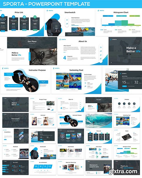 Sporta - Powerpoint Presentation Template