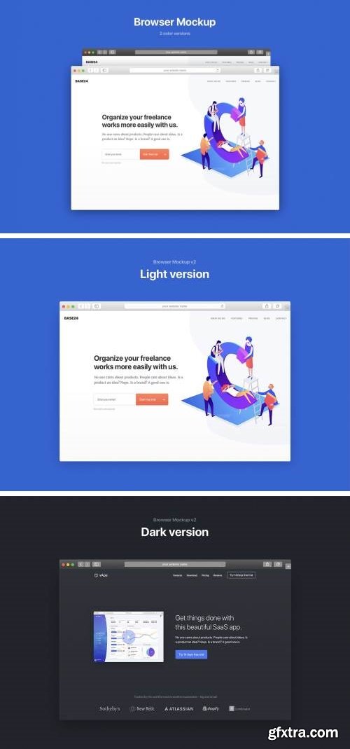 Website Browser Mockup 02