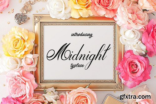 CreativeMarket Midnight Typeface 1771875