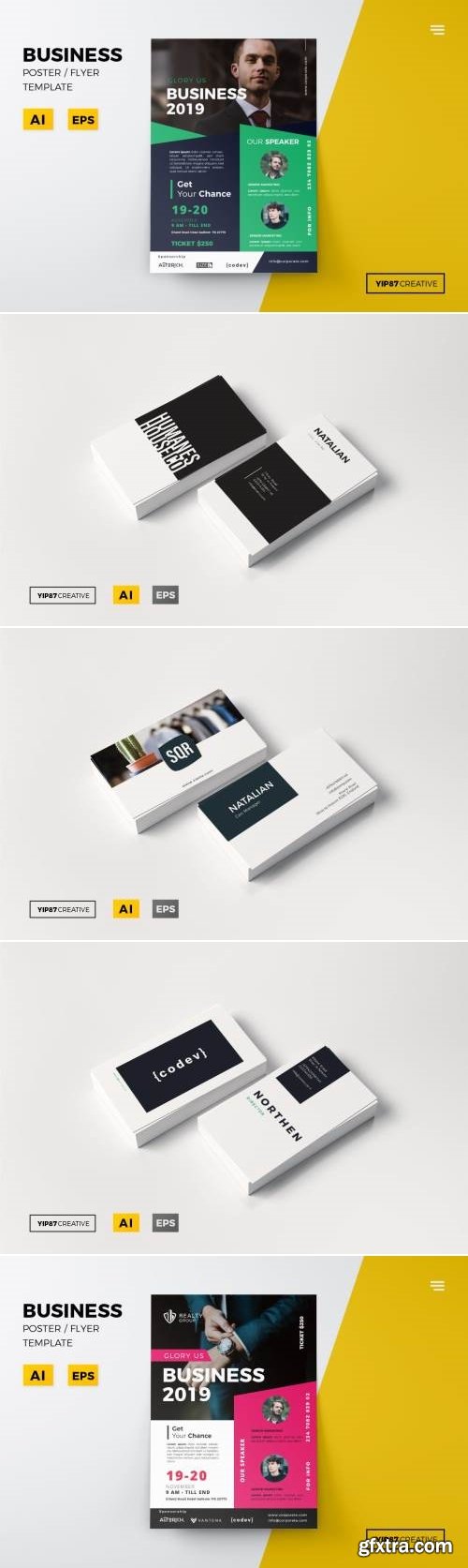 Business Card and Flyer Bundle