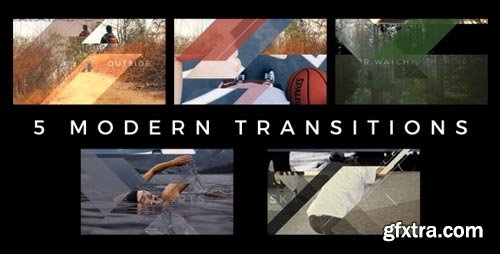 Videohive - Modern Transitions 5 Pack - 18298717