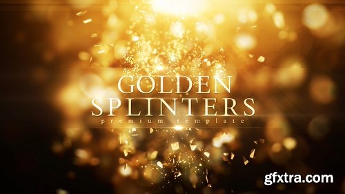 Videohive Golden Splinters 21690758