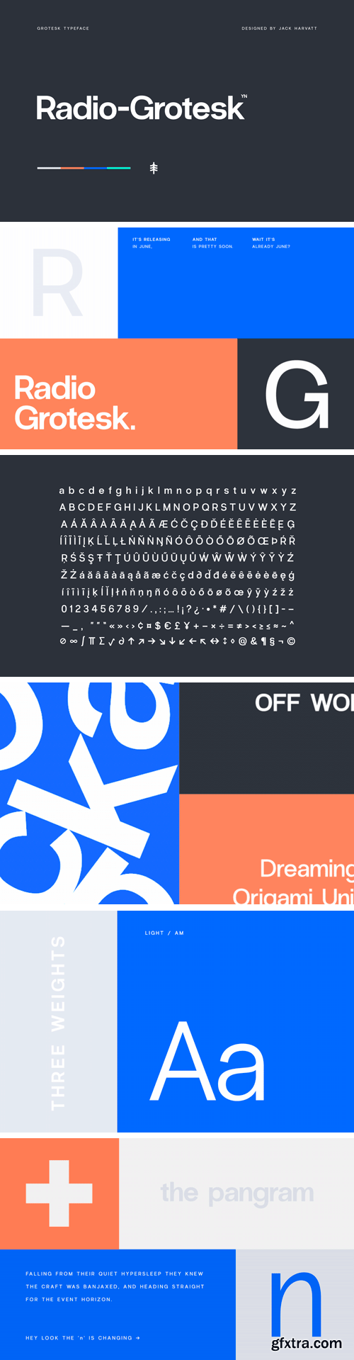 Radio Grotesk Font Family