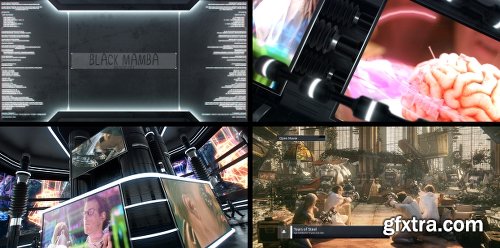 Videohive Black Mamba (Broadcast Pack) 14030520