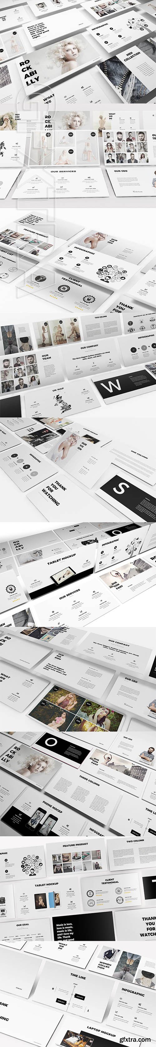 CreativeMarket - Fashion Google Slides Template 2442532