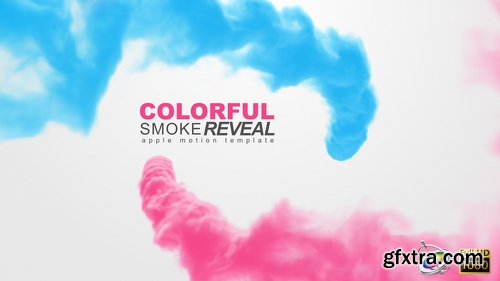 Videohive Colorful Smoke Reveal - Apple Motion 10284915