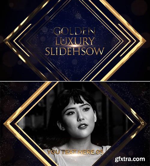 Golden Luxury Slideshow - Premiere Pro Templates 90809