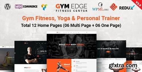 ThemeForest - Gym Edge v3.1 - Gym Fitness WordPress Theme - 19339465