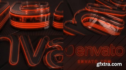 Videohive Neon Logo Reveal Element 3D 22025605