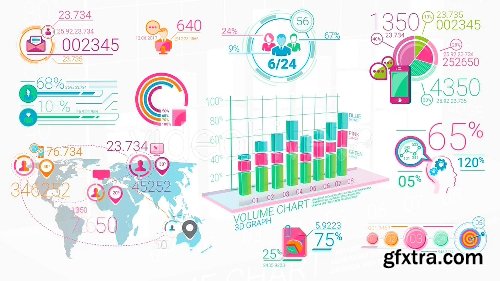 Videohive Colorfull Corporate Infographic Elements 20882216