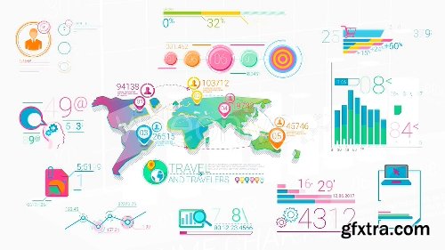 Videohive Colorfull Corporate Infographic Elements 20882216