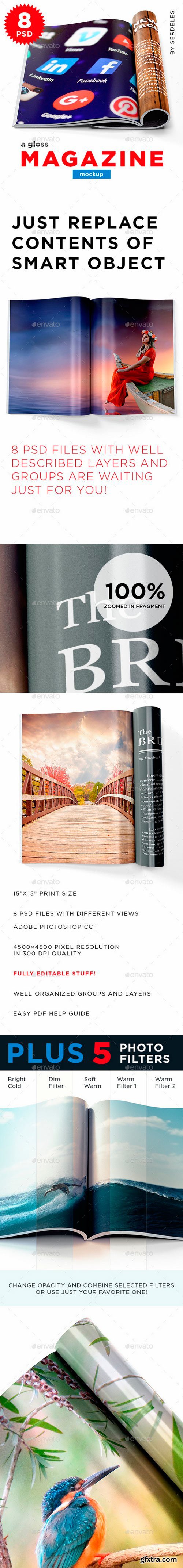 Graphicriver - 22043609 Magazine Mockup