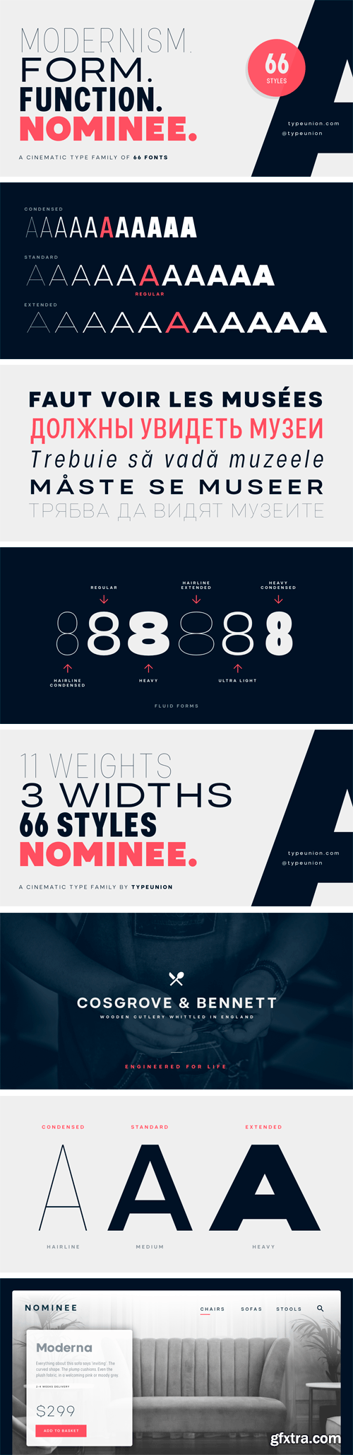 Nominee Font Family