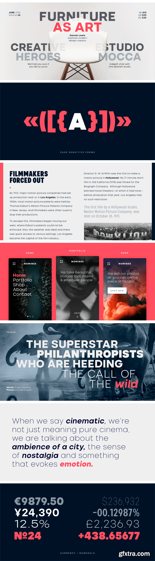 Nominee Font Family