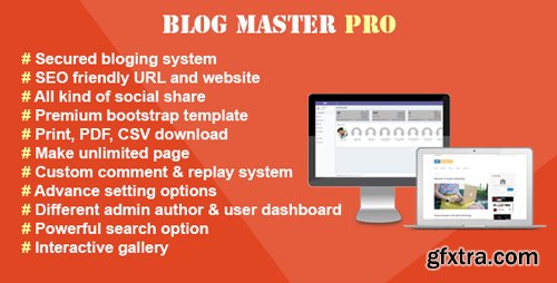 CodeCanyon - Blog Master Pro v1.2.0 - 21689781