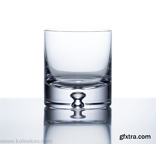 Photigy - Glass Shot with White Baclground by Alex Koloskov