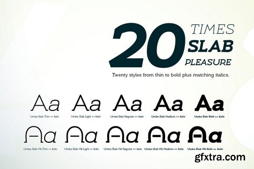 Umba Slab Font Family