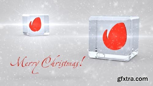 Videohive - Christmas Glassy Dices - 13556332