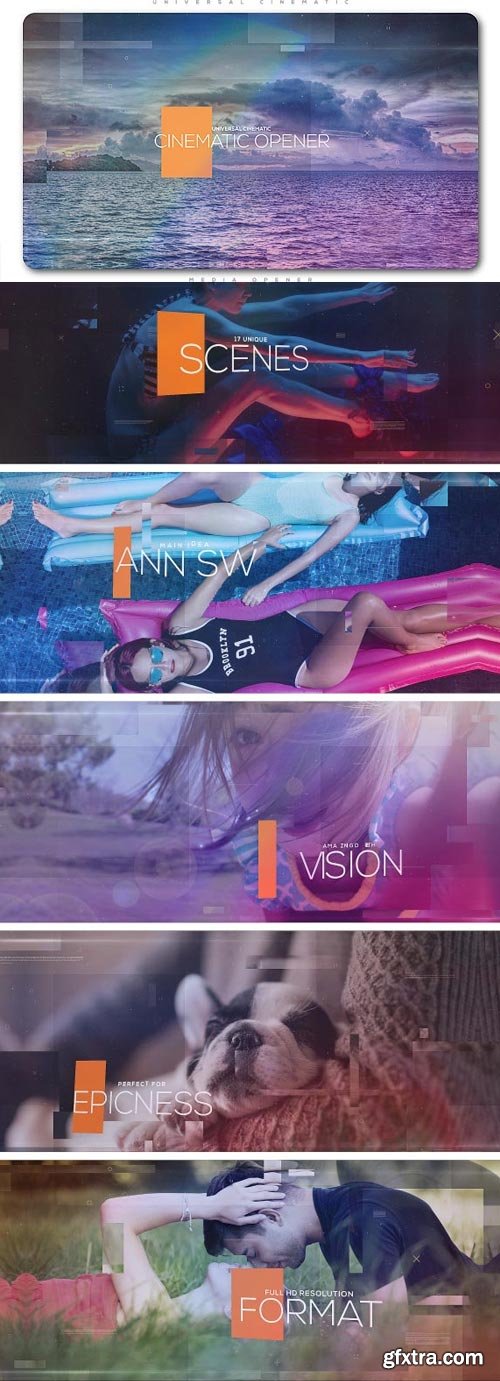 Videohive - Universal Cinematic Opener - 20553820