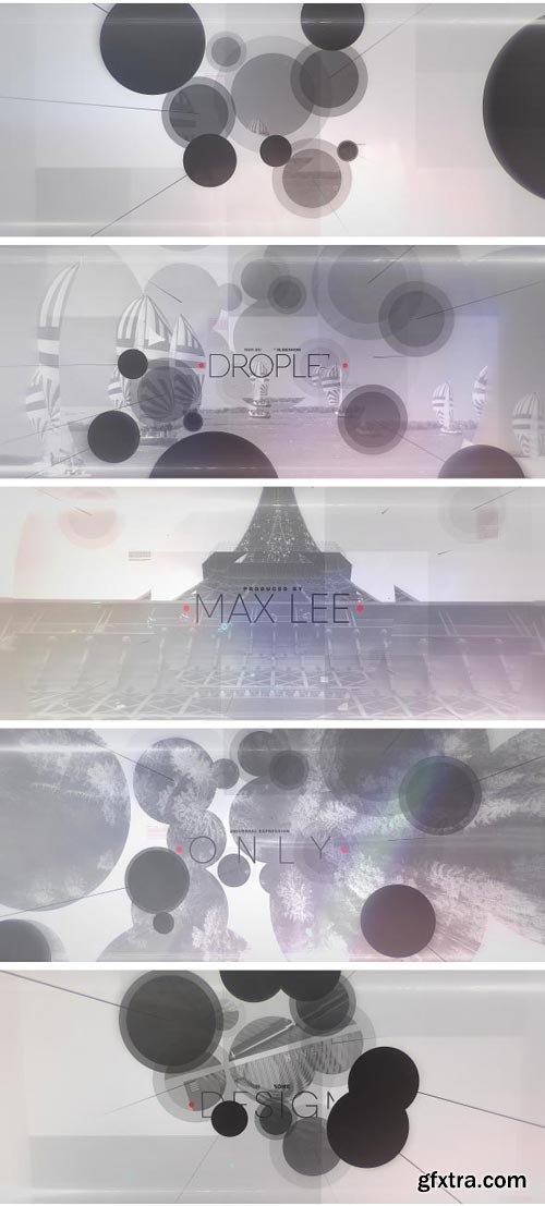 Videohive - Droplet Circles Parallax Slideshow - 20152229