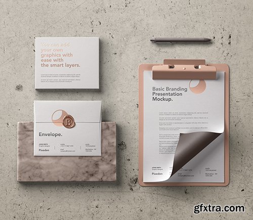 Stationery Branding Mockup Vol 30